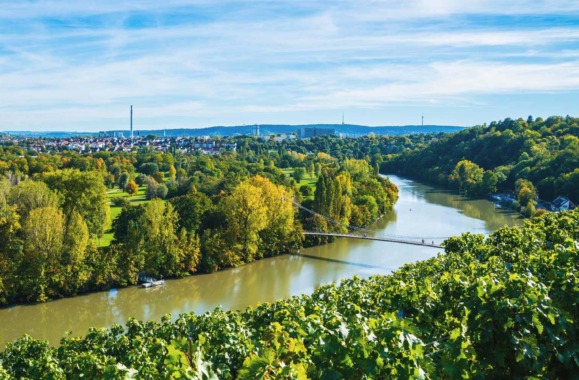 Neckar bei Stuttgart